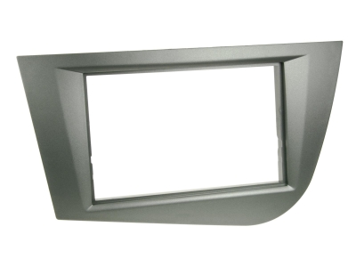 Einbaurahmen 2-DIN Seat Leon, Anthrazit