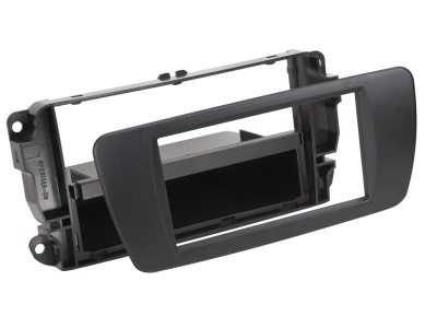 Einbaurahmen 2-DIN mit Ablagefach Seat Ibiza, Nit Black