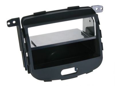 Montagerahmen 1-DIN mit Ablagefach Hyundai i10 2008-