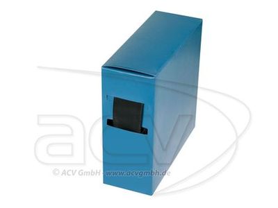 Schwarzer Schrumpfschlauch 2.4 mm - 1.2 mm, Meterware