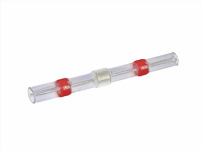 Isolierte Lötverbinderhülse 2.5 mm x 40 mm mit Schrumpfschlauch, Stück