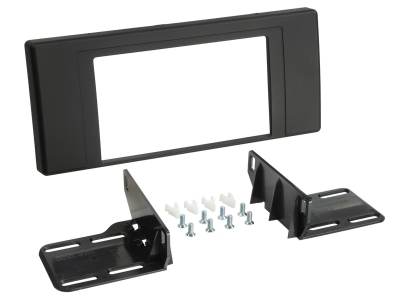 Einbaurahmen 2-DIN BMW X5 E53, schwarz