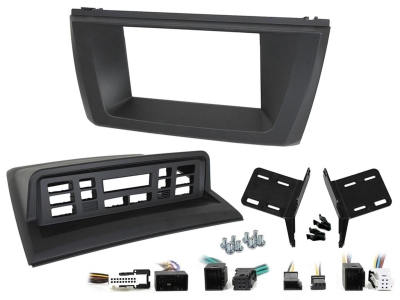 Einbaurahmen 2-DIN BMW X3 E83, schwarz