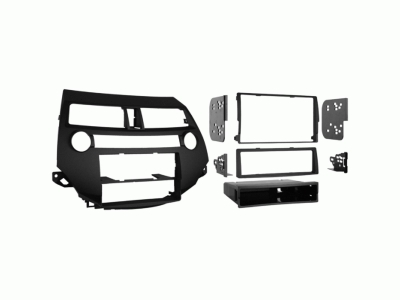 Einbaurahmen 2-DIN mit Ablagefach Honda Accord/Crosstour