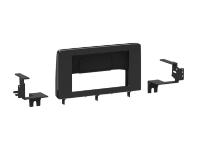 Einbaurahmen 2-DIN Honda Civic, schwarz