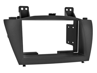Einbaurahmen 2-DIN Hyundai ix35 2010- schwarz