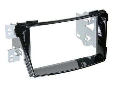 Einbaurahmen 2-DIN Hyundai i 40 2011- Klavierlack