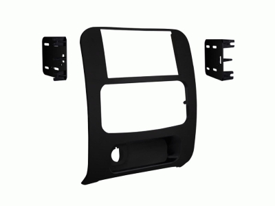 Einbaurahmen 2-DIN Jeep Cherokee/Liberty, schwarz