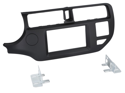 Einbaurahmen 2-DIN KIA RIO schwarz