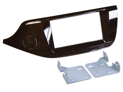 Einbaurahmen 2-DIN Kia Cee'd/ProCeed, piano brown
