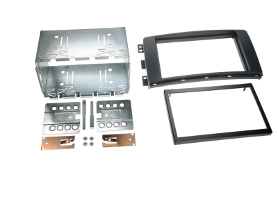 Einbaurahmen 2-DIN Smart ForTwo/ForFour, schwarz
