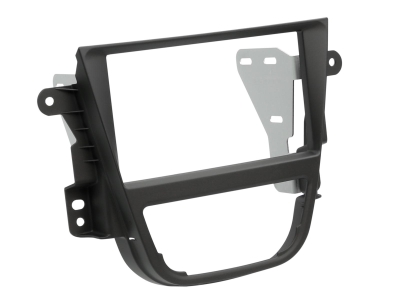 Einbaurahmen 2-DIN Opel Mokka, jet black