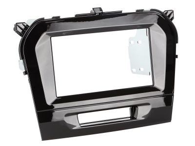 Montagerahmen 2-DIN Suzuki Vitara, piano black