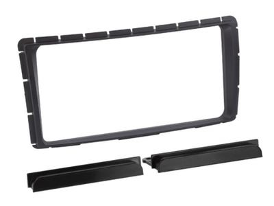 Einbaurahmen 2-DIN Toyota Hilux 2011- Schwarz