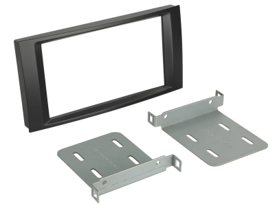 Einbaurahmen 2-DIN VW T5/Touareg, schwarz