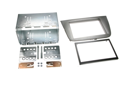 Einbaurahmen 2-DIN Seat Toledo/Altea, Anthrazit