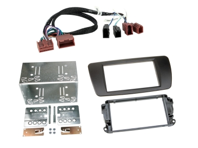 ACV Einbaurahmen 2-DIN Seat Ibiza, nit black