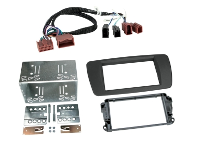 ACV Einbaurahmen 2-DIN Seat Ibiza, tuam grey