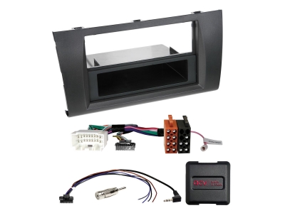 1/2-DIN Einbauset mit Ablagefach Suzuki Swift 2005-2010