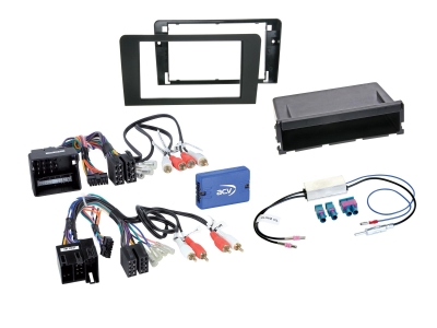 Einbauset 1/2-DIN mit Ablagefach Audi A3 2003-2013