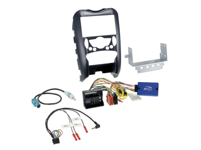 2-DIN Kit BMW Mini R55/R56/R57, Lenkradsteuerung/Antenne