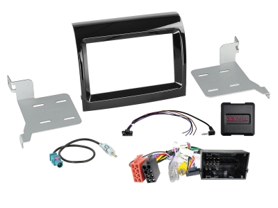 2-DIN Kit Citroen/Fiat/Opel/Peugeot, mit OEM-HU-Lenkradsteuerung - 2014-2021