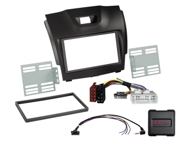 ACV Einbaukit 2-DIN Chevrolet/Isuzu, Lenkradsteuerung