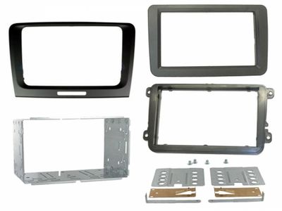 Einbausatz Doppel-DIN Skoda Superb 2008-2015