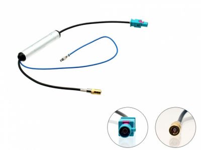 Antennenadapter Fakra (Stecker)-SMB (Buchse)