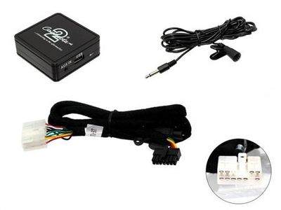 Bluetooth-Interface Toyota, 5+7-poliger CD-Wechsleranschluss
