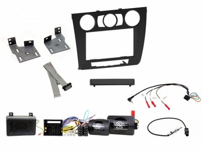 Einbauset BMW 1-Serie 2007-2013 mit manueller Klimaanlage