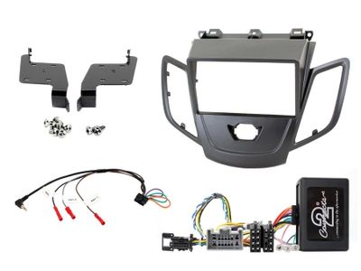 Einbauset Ford Fiesta 2008>, Anthrazit
