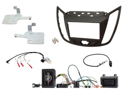 Einbauset Ford C-Max 2011> Dunkelgrau