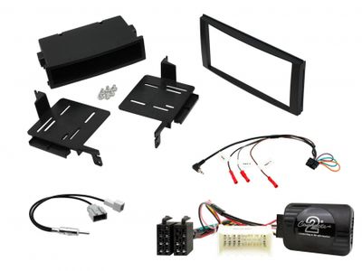 Einbauset Hyundai Santa Fe 06-10, ohne Navi.