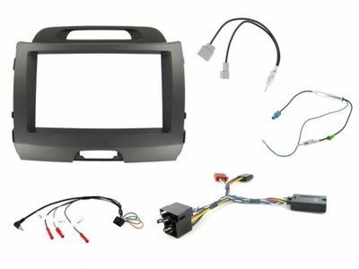Einbauset Kia Sportage 2010-2015 mit aktivem System