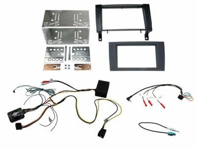 Einbauset für Doppel-DIN für Mercedes SLK 2004-2010