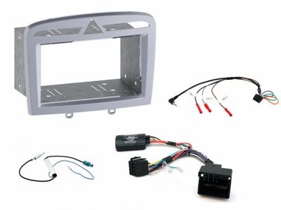 Installationskit Peugeot 308 06>, silber