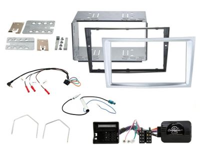 Einbaukit Opel Astra/Corsa 04-10, Chrom-Metallic