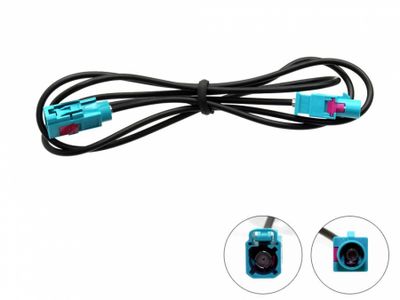 Fakra-Verlängerung Stecker-Buchse 1m
