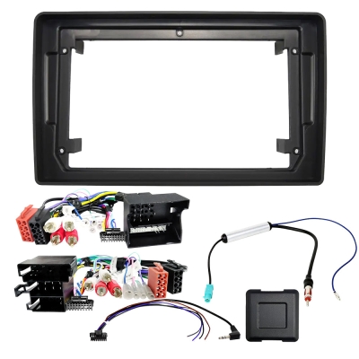 Auto-Connect Einbauset für 9-Zoll-Autoradio, Audi A4 B6/B7 2001-2009
