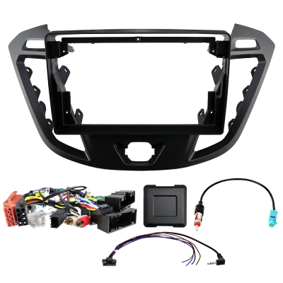 Auto-Connect Einbauset für 9-Zoll-Autoradio, Ford Transit Custom/Tourneo Custom 2012-2018