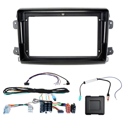 Auto-Connect Einbauset für 9-Zoll-Autoradio, Fiat Ducato ab 2021, Jumper, Relay, Movano und Boxer