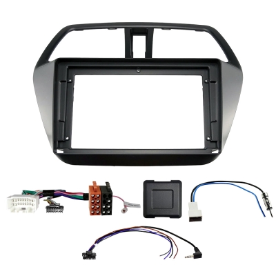Auto-Connect Einbauset für 9-Zoll-Autoradio, Suzuki SX4 und S-Cross