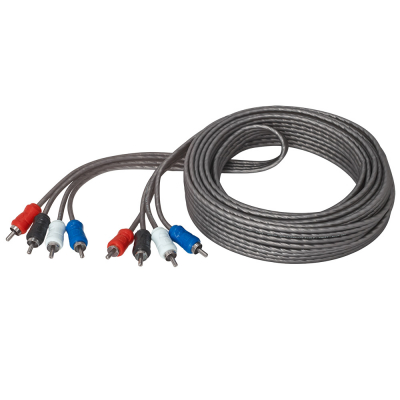 Auto-Connect 4-Kanal-verdrilltes Low-Level-Kabel 5.5 Meter, Level 1