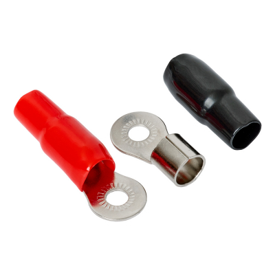 Auto-Connect rote und schwarze Ringkabelschuh M8, 53 mm²