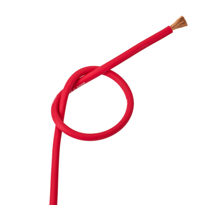 Auto-Connect rotes Stromkabel CCA 10.2mm², Meterware