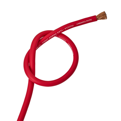 Auto-Connect rotes Stromkabel CCA 21.6mm², Meterware