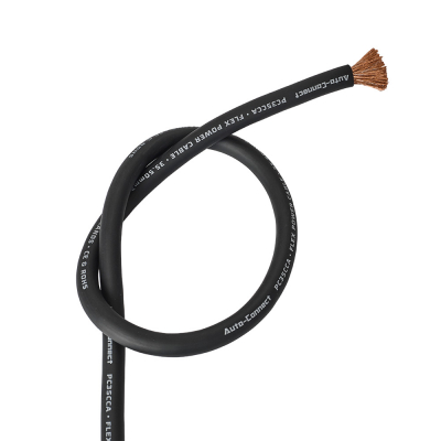 Auto-Connect schwarzes Stromkabel CCA 35.5mm², Meterware