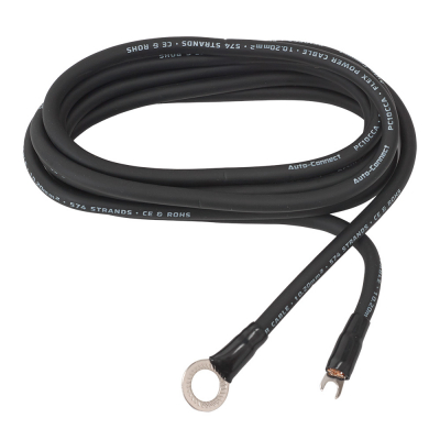 Auto-Connect 2,5 Meter Stromkabel CCA 10,2 mm², schwarz