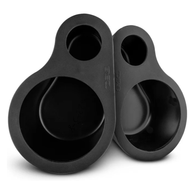 DS18 EN8P, Lautsprecherpods für 8 Zoll und Hochtöner, schwarzes Paar